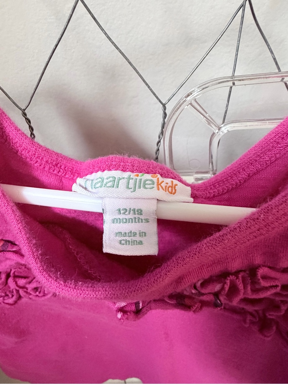 Naartjie Girls Pink Ruffle Tank & Turquoise Patterned Shorts Set Size 12-18M - Picture 5 of 5